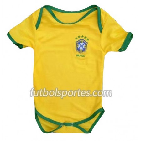 Camisetas Brasil Mini Primera Equipacion Mundial 2018